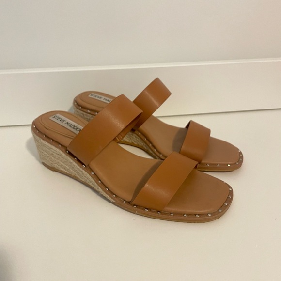 Brown Wedge Sandal - Picture 4 of 4